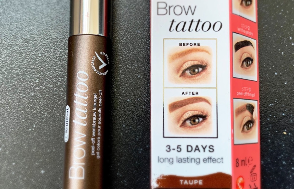 Brow tattoo van Kruidvat • Review Mama lifestyle mét een strikje